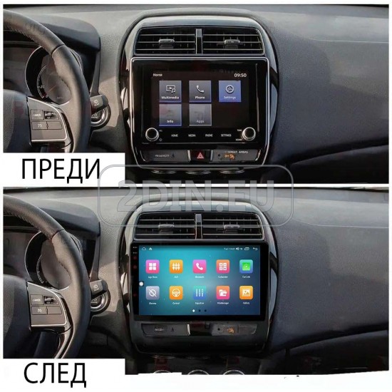 MITSUBISHI ASX - 10.1" МУЛТИМЕДИЯ / Навигация android 16